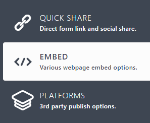 How do I embed a Typeform Form into my website? – Rocketspark